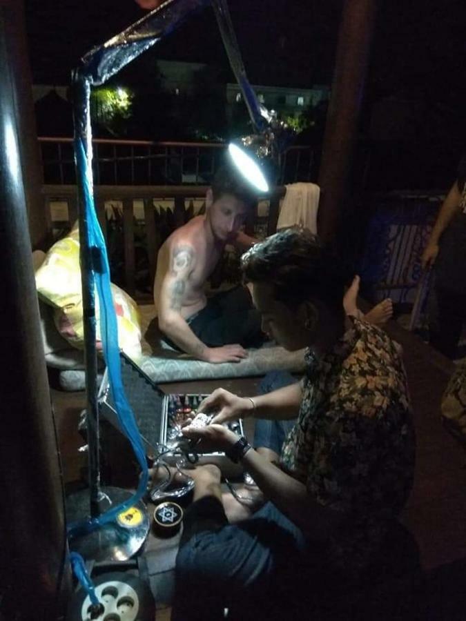 Sunrise Backpacker Vandrarhem Nusa Dua  Exteriör bild